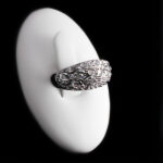 حلقه نقره زنانه طرح مونالیزا - Image 4