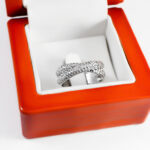 حلقه نقره زنانه طرح پریوش - Image 3