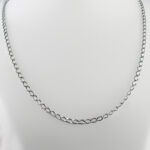 زنجیر نقره طرح الین عیار ۹۲۵ مخصوص گردنبند (۶۰سانتی متری) - Image 3