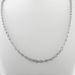 زنجیر نقره مردانه طرح اصلان عیار ۹۲۵ مخصوص گردنبند (۵۰سانتی متری) - Image 2