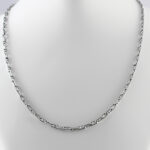 زنجیر نقره طرح بیات عیار ۹۲۵ مخصوص گردنبند (۶۰ سانتی متری) - Image 2