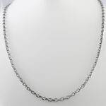 زنجیر نقره طرح آرتامهر عیار ۹۲۵ مخصوص گردنبند (۵۰ سانتی متری) - Image 2