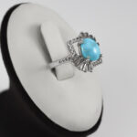 مجموعه فاخر انگشترهای امام صادق (ع) طرح زنانه ابتسام+ حکاکی - Image 12