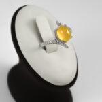 مجموعه فاخر انگشترهای امام صادق (ع) طرح زنانه ابتسام+ حکاکی - Image 13