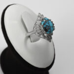 مجموعه فاخر انگشترهای امام صادق طرح زنانه الحان + حکاکی - Image 6