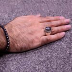 مجموعه فاخر انگشترهای امام صادق (ع) طرح محب الصادق + حکاکی - Image 12