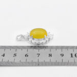 گردنبند شرف الشمس زنانه نقره طرح چکاوک + حکاکی - Image 3