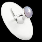 انگشتر عقیق کبود یمنی نقره مردانه و زنانه طرح بهشاد + حرز امام جواد (ع) - Image 5