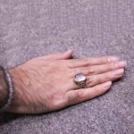 مجموعه فاخر انگشترهای امام صادق (ع) طرح مردانه مهدیار + حکاکی - Image 14