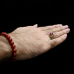 مجموعه فاخر انگشترهای امام صادق (ع) طرح مردانه مهدیار + حکاکی - Image 5