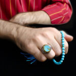 مجموعه فاخر انگشترهای امام صادق (ع) طرح مردانه مهدیار + حکاکی - Image 19