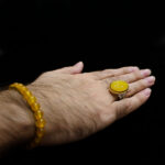 مجموعه فاخر انگشترهای امام صادق (ع) طرح مردانه مهدیار + حکاکی - Image 3