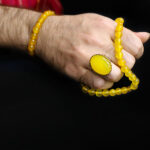 مجموعه فاخر انگشترهای امام صادق (ع) طرح مردانه مهدیار + حکاکی - Image 8