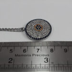 گردنبند فانتزی دخترانه نقره زنانه طرح السا - Image 2