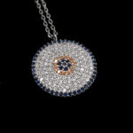 گردنبند فانتزی دخترانه نقره زنانه طرح السا - Image 4