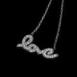 گردنبند فانتزی دخترانه نقره طرح دلبر - Image 4