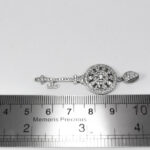 گردنبند فانتزی دخترانه نقره طرح ماسا - Image 2