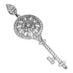 گردنبند فانتزی دخترانه نقره طرح ماسا