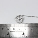 گردنبند فانتزی دخترانه نقره طرح فانتزی ضربان - Image 2