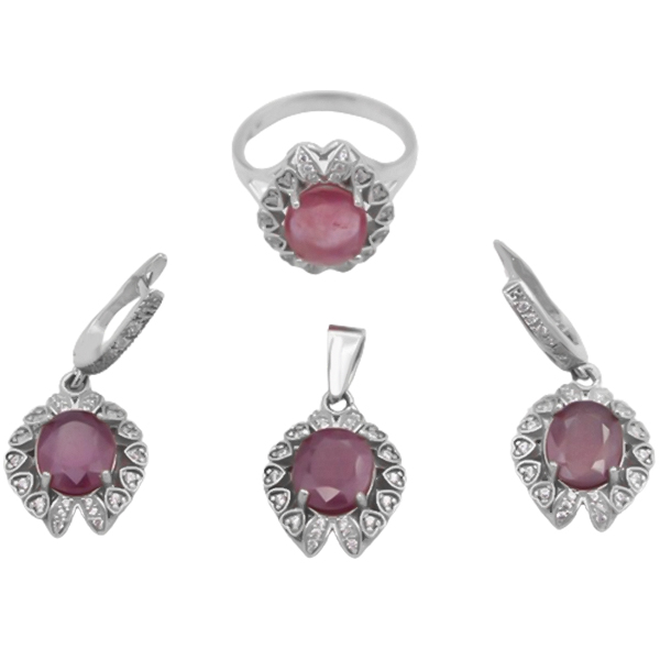 16-41 انواع نیم ست یاقوت سرخ دخترانه اصل