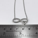 گردنبند فانتزی دخترانه نقره طرح ترلان - Image 2