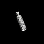 گردنبند نقره حرز امام جواد (ع) طرح یا امام جواد (ع) - Image 2