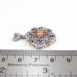 گردنبند فانتزی دخترانه نقره طرح سوگلی - Image 3