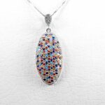 گردنبند فانتزی دخترانه نقره طرح سارانا - Image 2