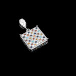 گردنبند فانتزی دخترانه نقره طرح ماهویش