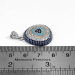 گردنبند فانتزی دخترانه نقره طرح ماسار - Image 3