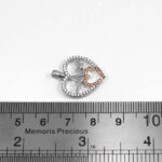 گردنبند فانتزی دخترانه نقره طرح المیرا - Image 3