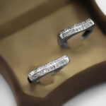 ست حلقه نقره زنانه مردانه طرح آسمان - Image 3