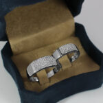 ست حلقه نقره زنانه مردانه طرح توکا - Image 2