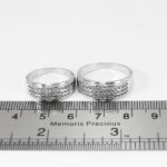 ست حلقه نقره زنانه مردانه طرح جام - Image 3