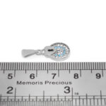 گردنبند فانتزی دخترانه نقره طرح لاله - Image 2