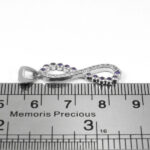 گردنبند فانتزی دخترانه نقره طرح نشاط - Image 3