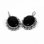 گردنبند عقیق مشکی نقره دست ساز طرح ستاره + حرز امام جواد (ع) - Image 3