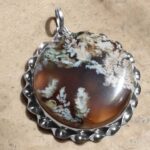 گردنبند عقیق شجر نقره دست ساز طرح جانی + حرز امام جواد (ع) - Image 3