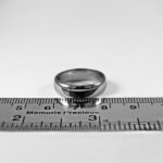 حلقه نقره زنانه مردانه طرح کلاسیک آرا - Image 3