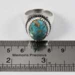 انگشتر فیروزه نیشابوری نقره دست ساز فاخر مردانه طرح فیلی - Image 2