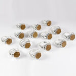 انگشتر حرز امام جواد (ع) نقره مردانه و زنانه طرح شش ضلعی آیت الکرسی+ تربت امام حسین (ع) - Image 2