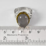 انگشتر عقیق کبود یمنی نقره مردانه طرح فانتزی یا علی (ع) - Image 4