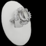 انگشتر در نجف نقره زنانه طرح جانا - Image 4