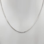 زنجیر نقره طرح ماریا عیار ۹۲۵ مخصوص گردنبند (۴۵ سانتی متری)