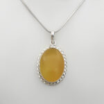 زنجیر نقره طرح ماریا عیار ۹۲۵ مخصوص گردنبند (۴۵ سانتی متری) - Image 2