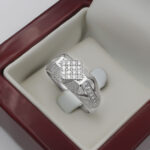 حلقه نقره مردانه و زنانه طرح رامیاد - Image 3