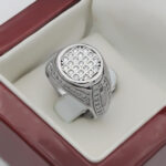 حلقه نقره مردانه و زنانه طرح راهجو - Image 3