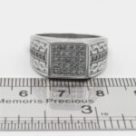 حلقه نقره مردانه و زنانه طرح راهبر - Image 2