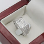 حلقه نقره مردانه و زنانه طرح راهبر - Image 3