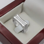 حلقه نقره مردانه و زنانه طرح رایمند - Image 3